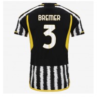 Camiseta Juventus Gleison Bremer #3 Primera Equipación 2023-24 manga corta
